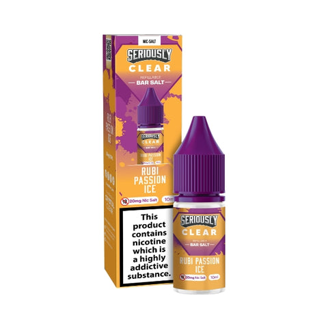 Rubi Passion Ice Nic Salt by Doozy Vape - Seriously Clear. - 10ml