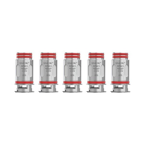 RPM 3 Mesh Coils - 5 Pack by Smok.