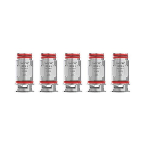 RPM 3 Mesh Coils - 5 Pack by Smok.
