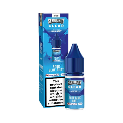 Sour Blue Dust Nic Salt by Doozy Vape - Seriously Clear. - 10ml