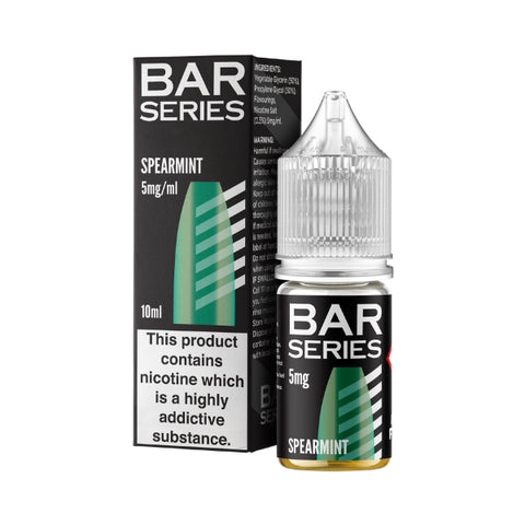 Spearmint Nic Salt by Bar Series Core. - 10ml