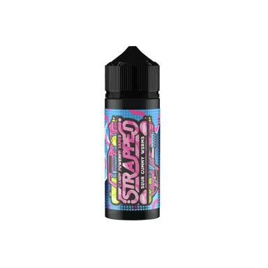 Sour Gummy Worms Shortfill by Strapped. - 100ml-Supergood.