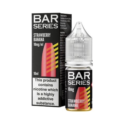 Strawberry Banana Nic Salt by Bar Series Core. - 10ml