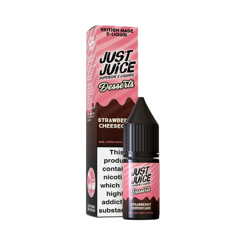 Strawberry Cheesecake by Just Juice Desserts. - 10ml