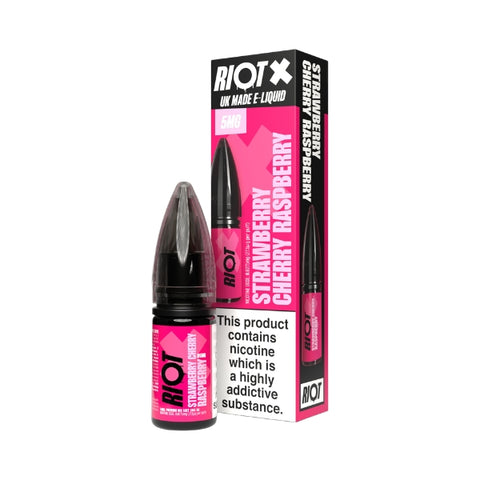 Strawberry Cherry Raspberry Nic Salt by Riot X. - 10ml
