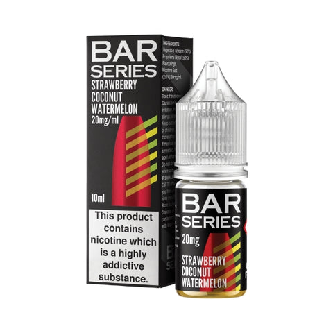 Strawberry Coconut Watermelon Nic Salt by Bar Series Core. - 10ml