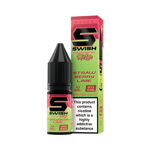 Strawberry Lime Nic Salt by Swish X Mix Labs. - 10ml