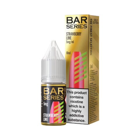 Strawberry Lime Nic Salt by Bar Series Gold Edition. - 10ml