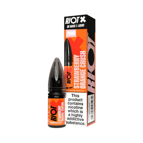 Strawberry Orange Crush Nic Salt by Riot X. - 10ml