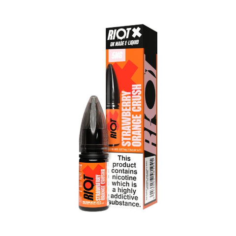 Strawberry Orange Crush Nic Salt by Riot X. - 10ml