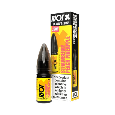 Strawberry, Peach & Pineapple Nic Salt by Riot X. - 10ml