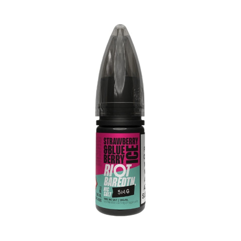 Strawberry & Blueberry Ice Nic Salt by Riot Bar Edtn. - 10ml