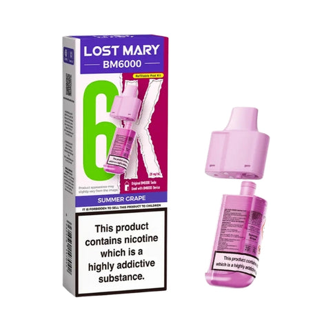 BM6000 Replacement Pod by Lost Mary.