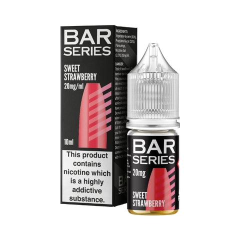 Sweet Strawberry Nic Salt by Bar Series Core. - 10ml