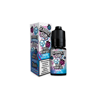 Triple Berry Ice Nic Salt by Seriously Fuzions Salty. - 10ml-Supergood.