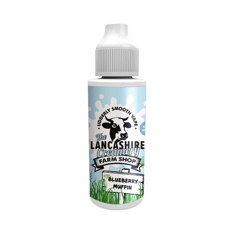 Blueberry Muffin Shortfill by The Lancashire Creamery Farm Shop. - 100ml