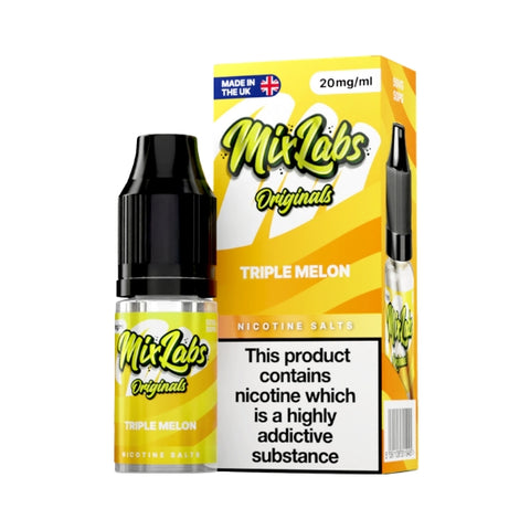 Triple Melon Nic Salt by Mix Labs. - 10ml