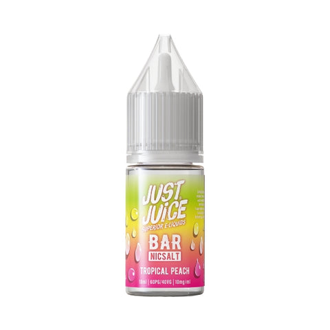 Tropical Peach Nic Salt by Just Juice Bar. - 10ml