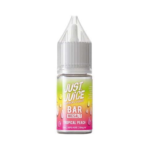 Tropical Peach Nic Salt by Just Juice Bar. - 10ml
