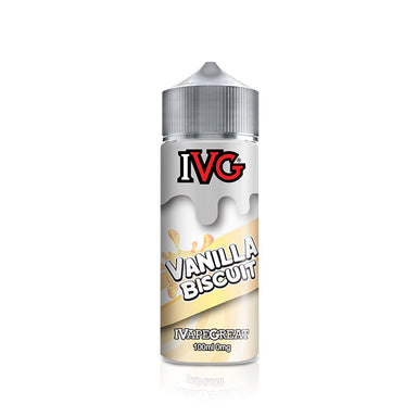Vanilla Biscuit Shortfill by IVG. - 100ml-Supergood.