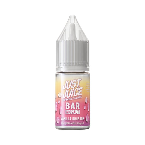 Vanilla Rhubarb Nic Salt by Just Juice Bar. - 10ml
