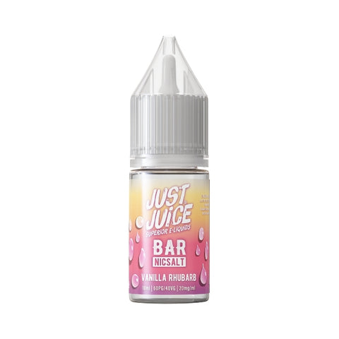 Vanilla Rhubarb Nic Salt by Just Juice Bar. - 10ml