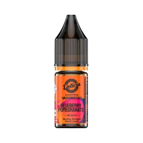 Blueberry Pomegranate Nic Salt by Vaporesso Deliciu V2. - 10ml