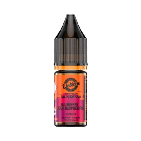 Blueberry Sour Raspberry Nic Salt by Vaporesso Deliciu V2. - 10ml
