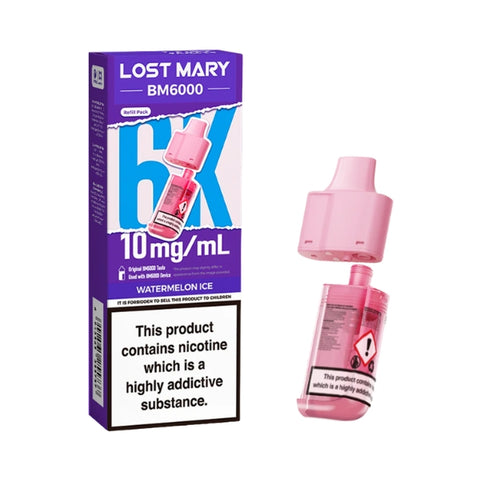 BM6000 Pod & Refill by Lost Mary. - New