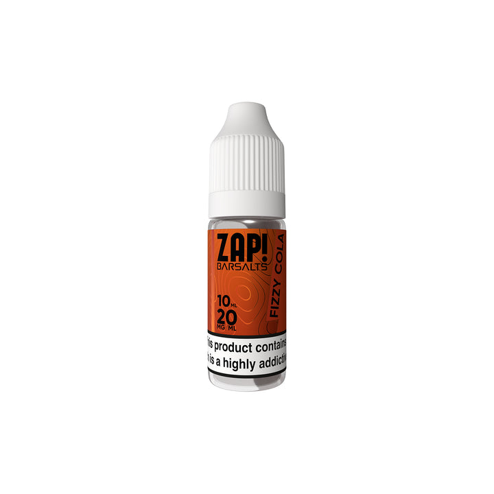 Fizzy Cola Nic Salt by Zap! Bar Salts. - 10ml-Supergood.