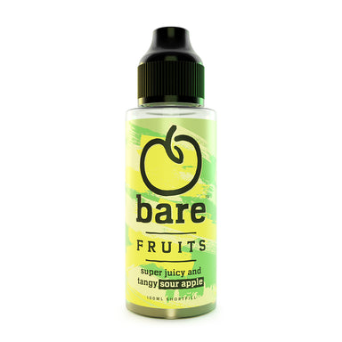 Sour Apple Shortfill by Bare Fruits. - 100ml-Supergood.