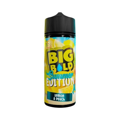 Lemon & Peach Shortfill by Big Bold Summer Edition. - 100ml-Supergood.