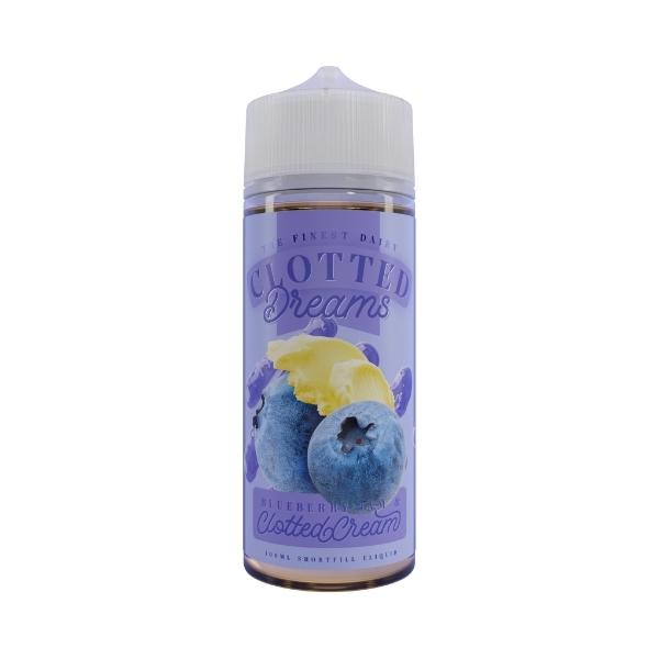 Blueberry Jam & Clotted Cream Shortfill by Clotted Dreams. - 100ml-Supergood.