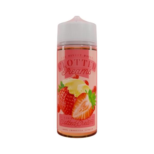 Strawberry Jam & Clotted Cream Shortfill by Clotted Dreams. - 100ml-Supergood.