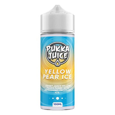 Yellow Pear Ice Shortfill by Pukka Juice - 100ml-Supergood.