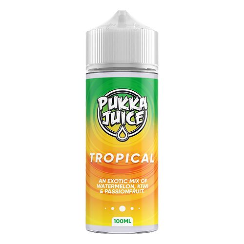 Tropical Shortfill by Pukka Juice - 100ml-Supergood.