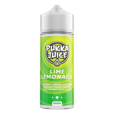 Lime Lemonade Shortfill by Pukka Juice - 100ml-Supergood.
