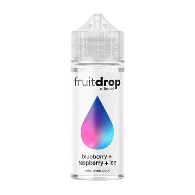 Blueberry + Raspberry + Ice Shortfill by Fruit Drop. - 100ml-Supergood.