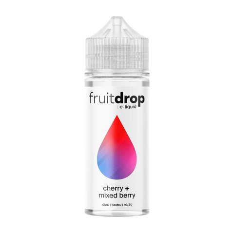 Cherry + Mixed Berry + Ice Shortfill by Fruit Drop. - 100ml-Supergood.