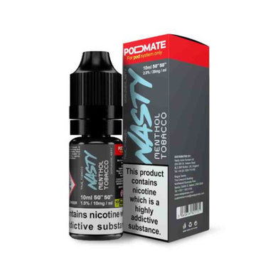Menthol Tobacco Podmate Nic Salt by Nasty Juice. - 10ml-Supergood.