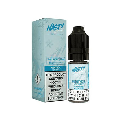 Icy Menthol Mint Nic Salt by Nasty Juice. - 10ml-Supergood.