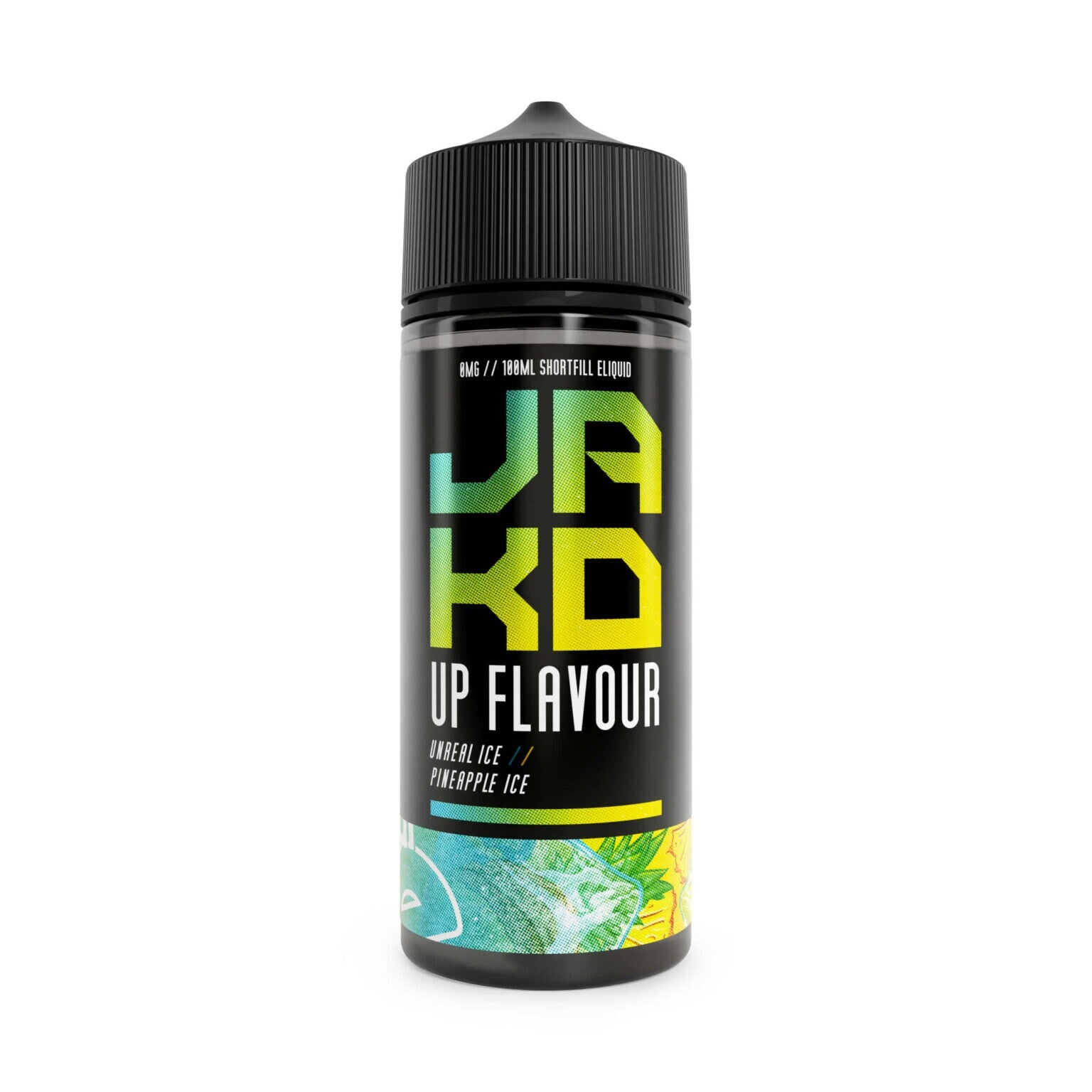 Unreal Ice Pineapple Ice Shortfill by JAKD. - 100ml-Supergood.