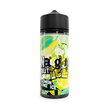 Lemon Lime Ice Shortfill by Naughty Juice - 100ml-Supergood.