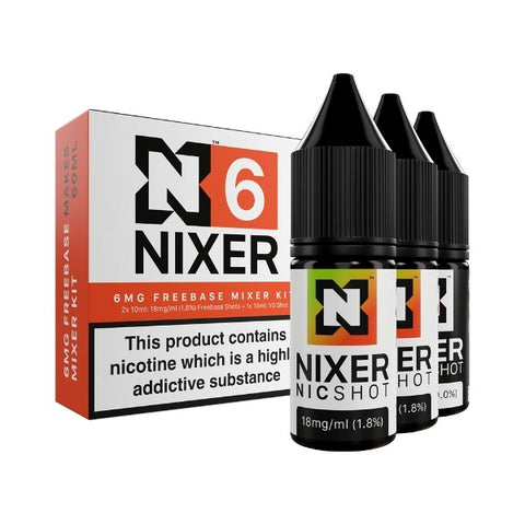 70/30 Nic Shot by Nixer. - 3 Pack | We Are Supergood. 70/30 Nic Shot by Nixer. - 3 Pack | We Are Supergood.