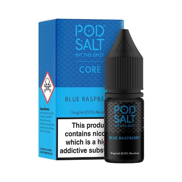 Blue Raspberry Nic Salt by Pod Salt.  - 10ml