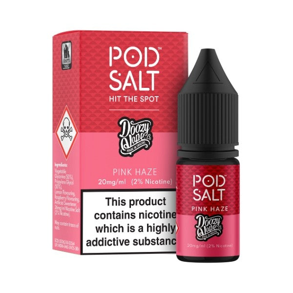 Pink Haze Nic Salt by Pod Salt Fusions.  - 10ml