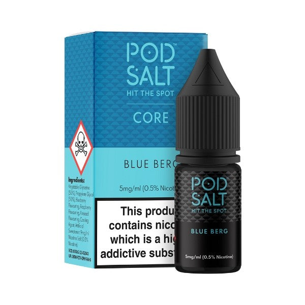 Blue Berg Nic Salt by Pod Salt.  - 10ml