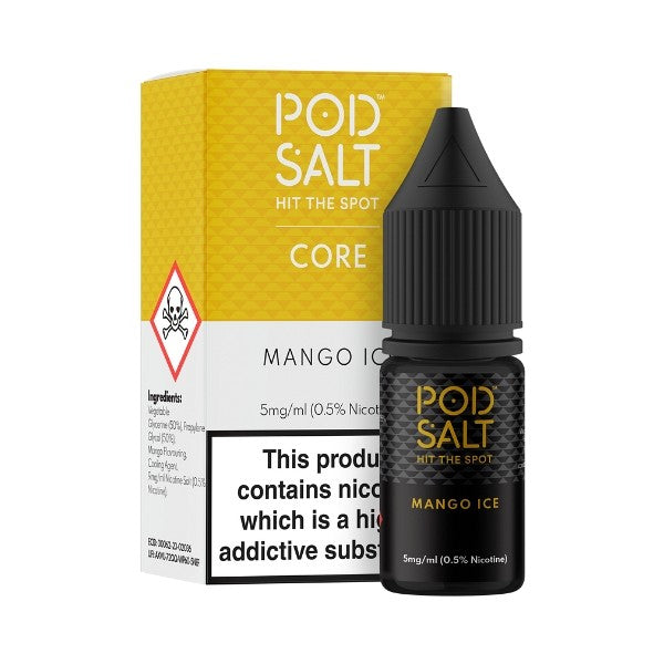 Mango Ice Nic Salt by Pod Salt.  - 10ml