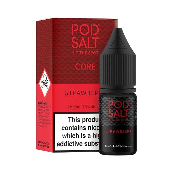 Strawberry Nic Salt by Pod Salt.  - 10ml