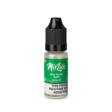 Sour Green Apple Nic Salt by Mix Labs. - 10ml-Supergood.